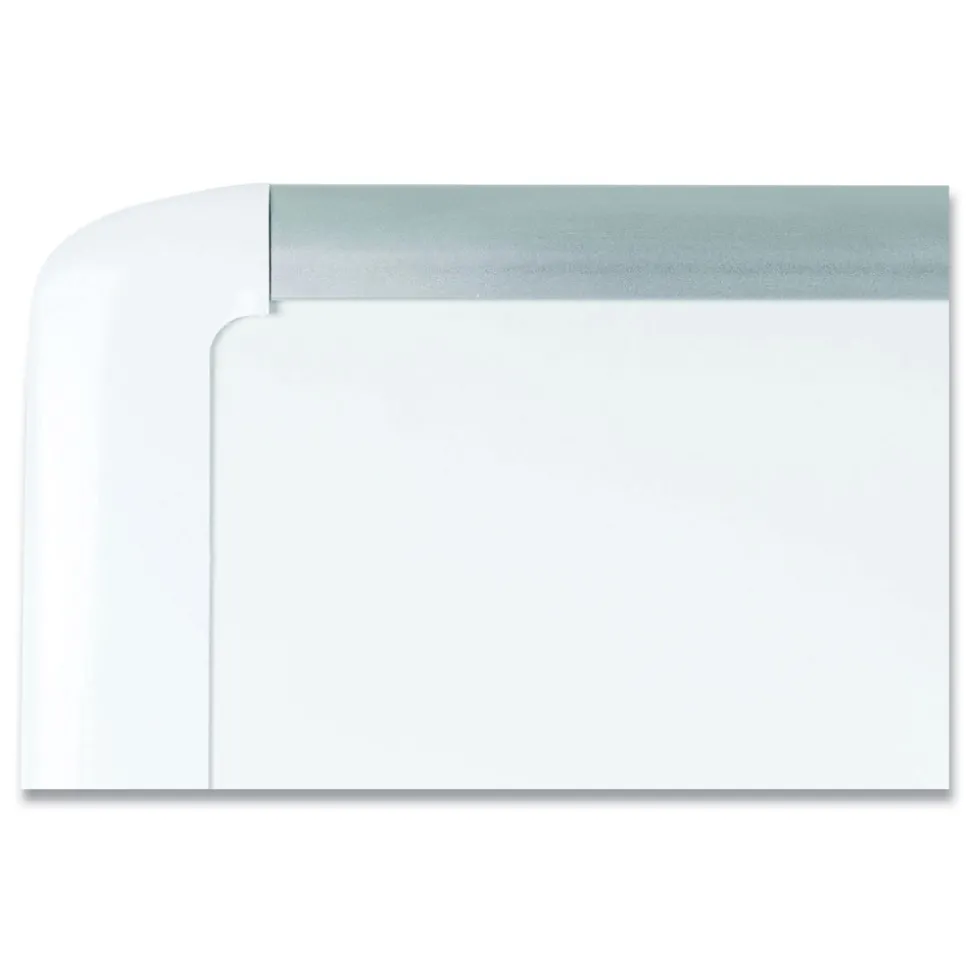 MasterVision Magnetic Gold Ultra 48 in. x 36 in. Dry Erase Boards - White Surface/White/Natural Aluminum Frame