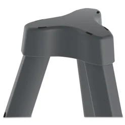 MasterVision Quantum Heavy Duty 35.62 in. - 61.22 in. Plastic Display Easel - Black