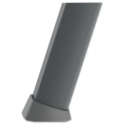 MasterVision Quantum Heavy Duty 35.62 in. - 61.22 in. Plastic Display Easel - Black