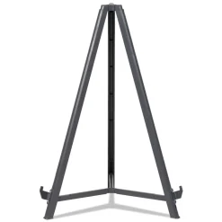 MasterVision Quantum Heavy Duty 35.62 in. - 61.22 in. Plastic Display Easel - Black