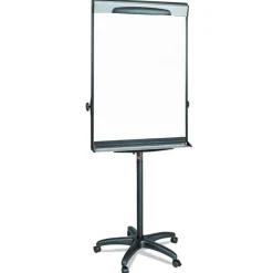 MasterVision Tripod Extension Bar 69 in. to 78 in. High Magnetic Dry-Erase Easel - Black/Silver