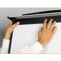 MasterVision Tripod Extension Bar 69 in. to 78 in. High Magnetic Dry-Erase Easel - Black/Silver