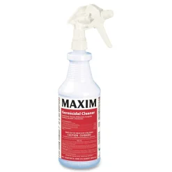 Maxim 32 oz. Bottle Germicidal Cleaner - Lemon Scent (12/Carton)