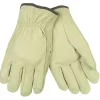 MCR Safety M3400XL Unlined Pigskin Driver Gloves - X-Large, Cream (12-Pair)