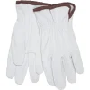 MCR Safety 24-Piece Grain Goatskin Driver Gloves - X-Large, White