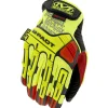 Mechanix Wear 360 Gloves Hi-Viz M-Pact D4 - Small, Fluorescent Yellow