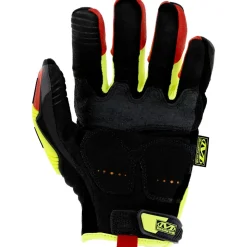 Mechanix Wear 360 Gloves Hi-Viz M-Pact D4 - Small, Fluorescent Yellow