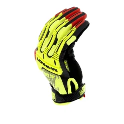 Mechanix Wear 360 Gloves Hi-Viz M-Pact D4 - Small, Fluorescent Yellow