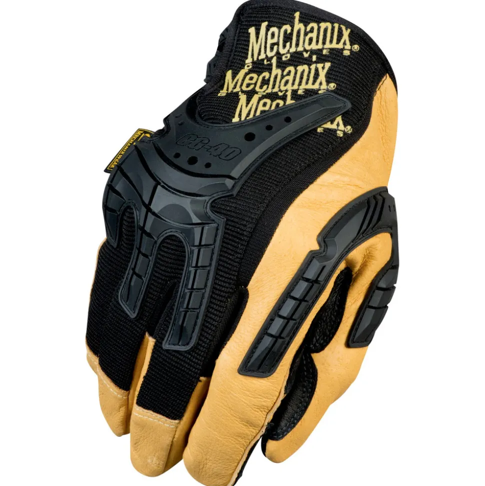 Mechanix Wear CG Heavy Duty Gloves - Large, Tan/Black
