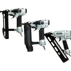 Metabo HPT 18 - 15 Gauge Pneumatic 3-Tool Finish/Trim Nailers Combo Kit