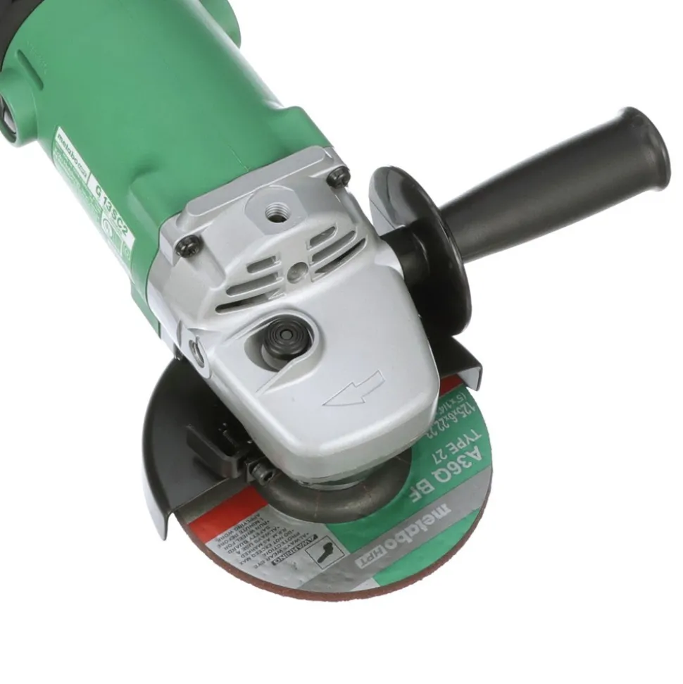 Metabo HPT 11.0 Amp 5 in. Angle Grinder with No-Lock Off Switch