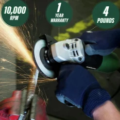 Metabo HPT 6.2 Amp 4-1/2 in. Angle Grinder