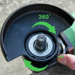 Metabo HPT 12 Amp Brushless Paddle Switch 5 in. Corded Disc Grinder with Brake