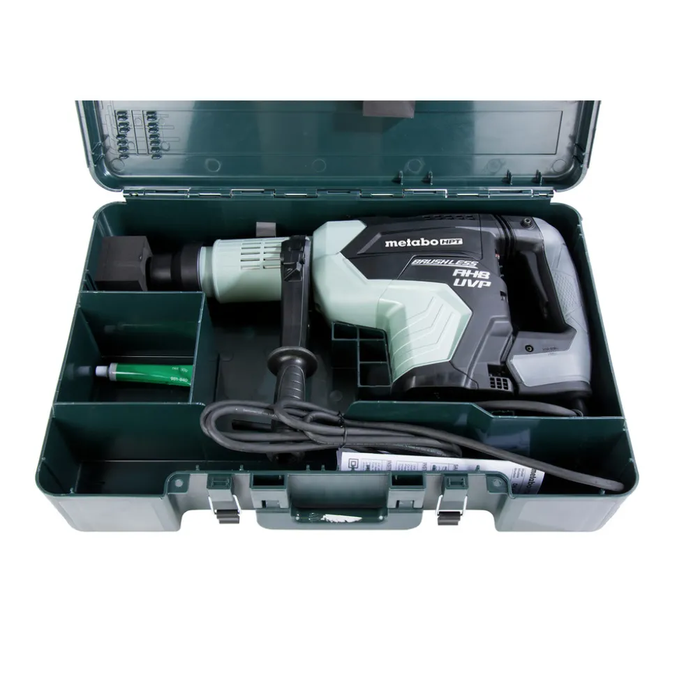 Metabo HPT 11.6 Amp Brushless 1-3/4 in. Corded SDS Max Rotary Hammer with Vibration Protection
