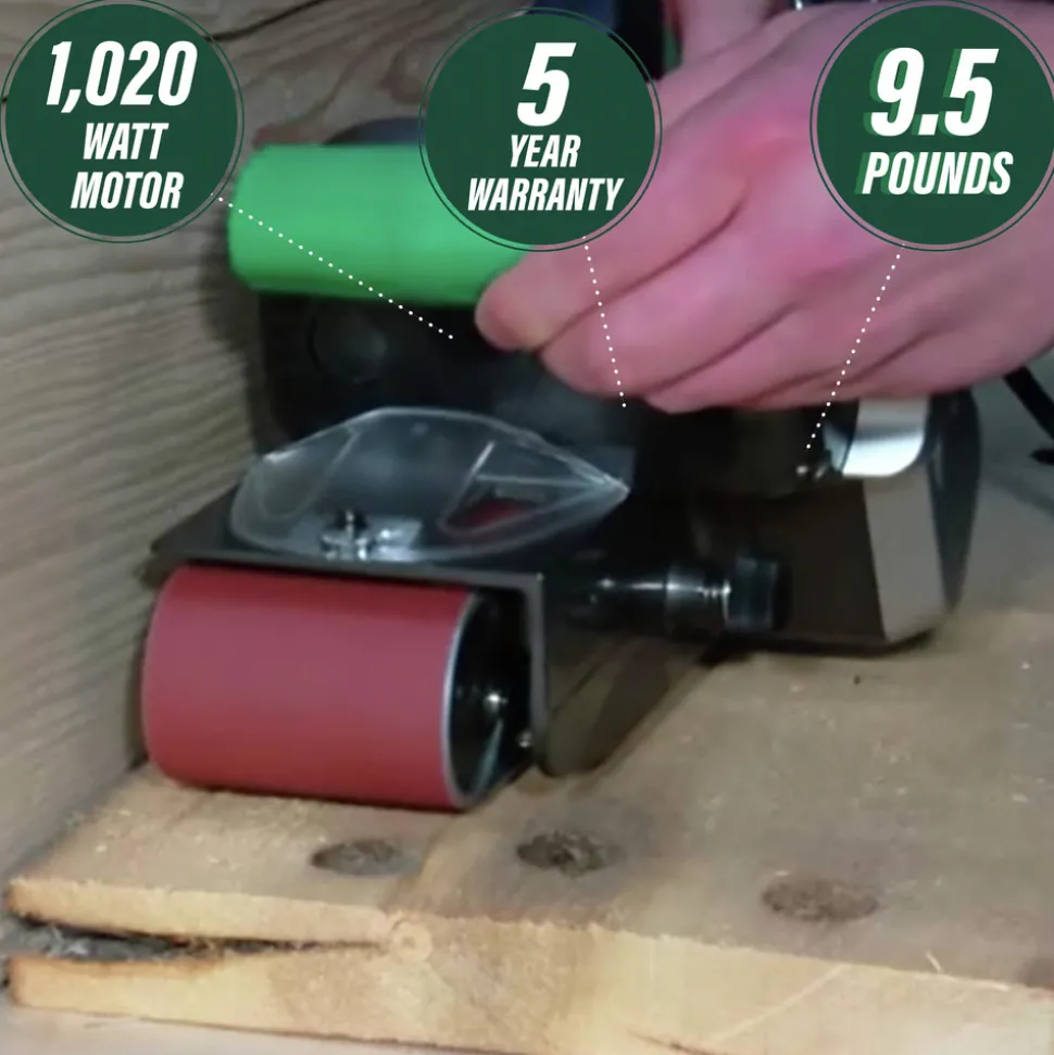 Metabo HPT 9 Amp Variable Speed 3 in. x 21 in. Corded Belt Sander