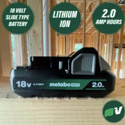 Metabo HPT (2) 18V 2 Ah Lithium-Ion Batteries with Charger Kit