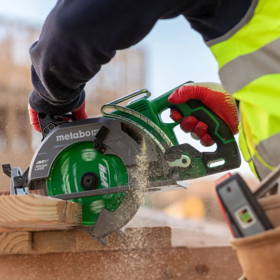 Metabo HPT C3607DWAQ4M MultiVolt 36V Brushless Lithium-Ion 7-1/4 in. Cordless Rear Handle Circular Saw (Tool Only)