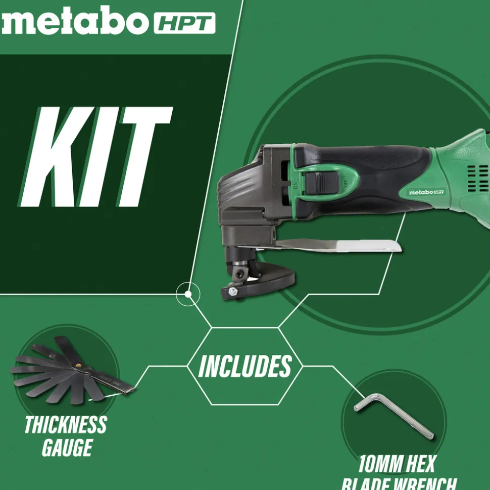 Metabo HPT CE18DSLQ4M 18V Cordless Lithium-Ion Shear (Tool Only)