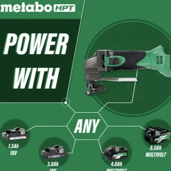 Metabo HPT CE18DSLQ4M 18V Cordless Lithium-Ion Shear (Tool Only)