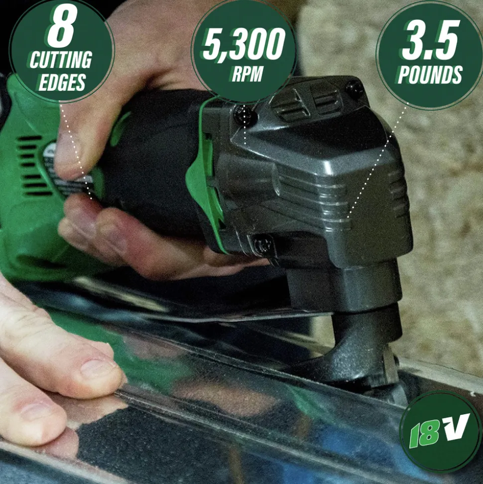 Metabo HPT CE18DSLQ4M 18V Cordless Lithium-Ion Shear (Tool Only)