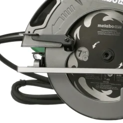 Metabo HPT C7SB3M 15 Amp Single Bevel 7-1/4 in. Corded Circular Saw with Blower Function, and Aluminum Die Cast Base