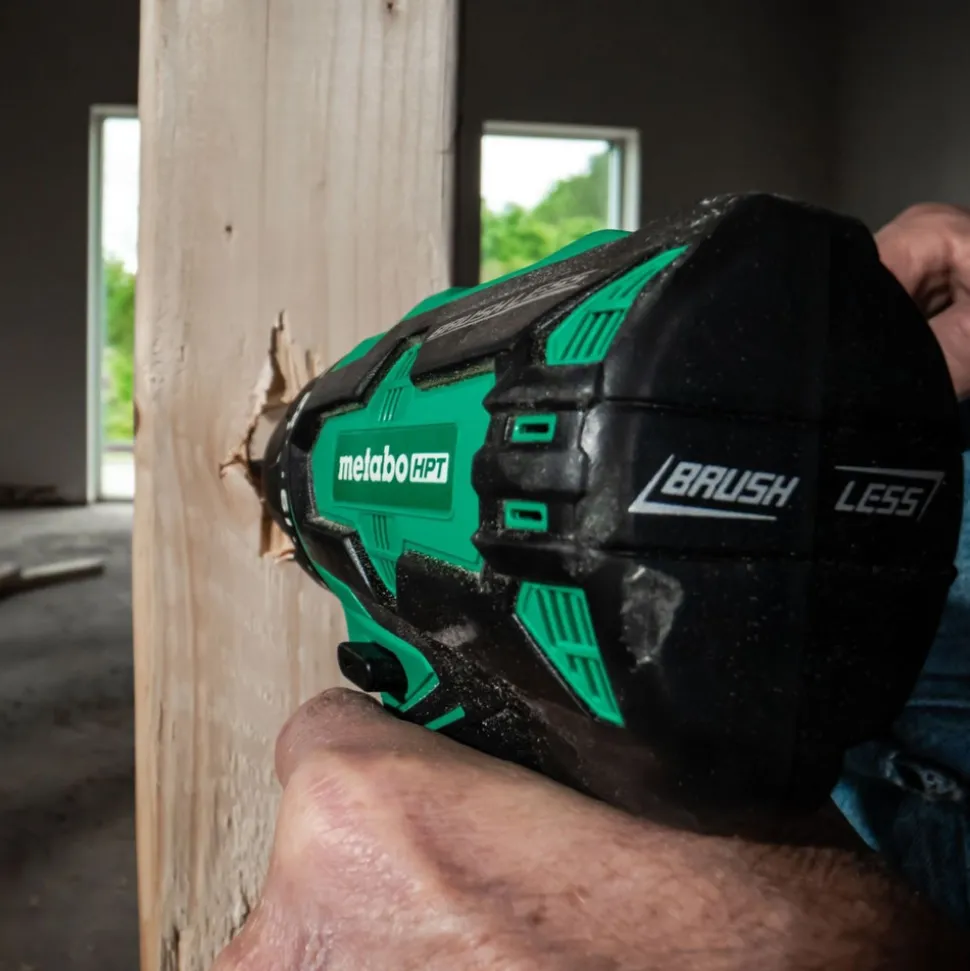 Metabo HPT DS18DBFL2EM MultiVolt 18V Lithium-Ion Cordless Drill/Driver Kit with 2 Batteries (1.5 Ah)