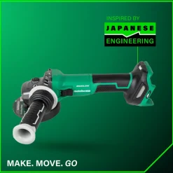 Metabo HPT G3612DVEQ6M 36V MultiVolt Lithium-Ion Brushless Variable Speed Slide Switch 4-1/2 in. Disc Angle Grinder (Tool Only)