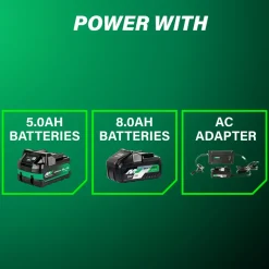 Metabo HPT G3612DVEQ6M 36V MultiVolt Lithium-Ion Brushless Variable Speed Slide Switch 4-1/2 in. Disc Angle Grinder (Tool Only)