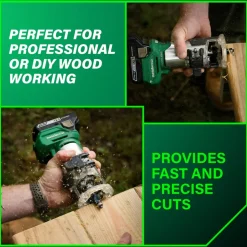 Metabo HPT M1808DAQ4M 18V MultiVolt Brushless Lithium-Ion Cordless Trim Router (Tool Only)