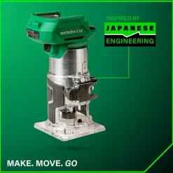 Metabo HPT M1808DAQ4M 18V MultiVolt Brushless Lithium-Ion Cordless Trim Router (Tool Only)