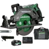 Metabo HPT MultiVolt 36V Brushless Lithium-Ion 7-1/4 in. Cordless Rear Handle Circular Saw Kit (4 Ah)