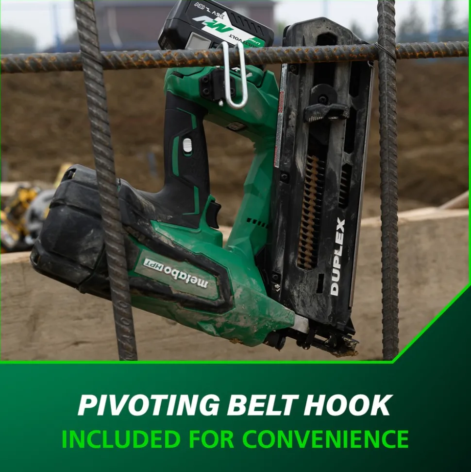 Metabo HPT NR3675DDM 36V MultiVolt Lithium-Ion Cordless Forming Nailer Kit (2.5 Ah/5 Ah)