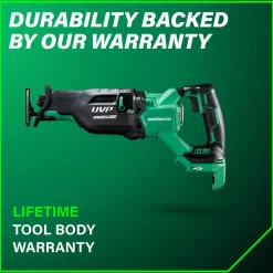 Metabo HPT 36V Brushless 1-1/4 in. Cordless Reciprocating Saw with Orbital Action (Tool Only)