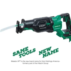 Metabo HPT 36V Brushless 1-1/4 in. Cordless Reciprocating Saw with Orbital Action (Tool Only)