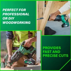 Metabo HPT 36V Brushless 1-1/4 in. Cordless Reciprocating Saw with Orbital Action (Tool Only)