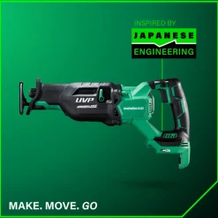 Metabo HPT 36V Brushless 1-1/4 in. Cordless Reciprocating Saw with Orbital Action (Tool Only)