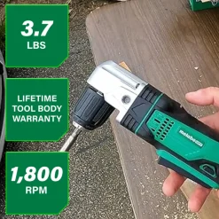 Metabo HPT 18V Lithium-Ion 3/8 in. Cordless Angle Drill (Tool Only)