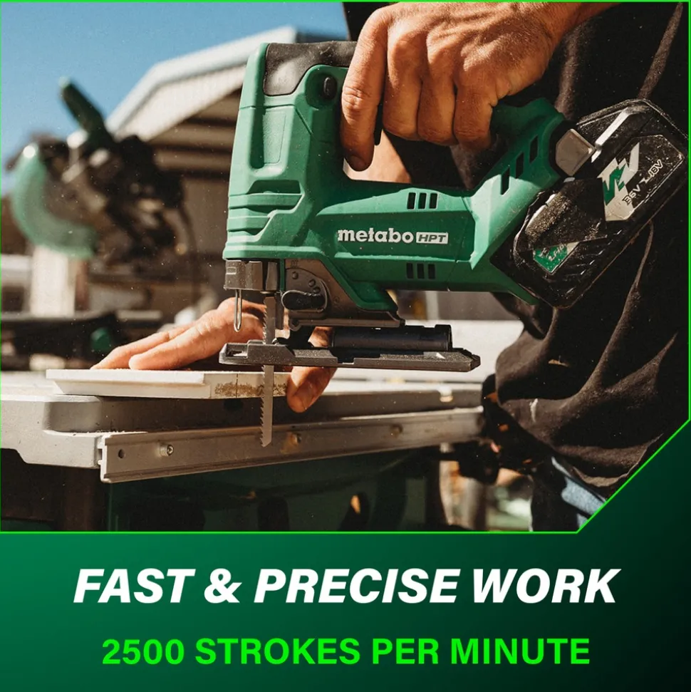 Metabo HPT 18V Lithium-Ion Cordless Jig Saw (Tool Only)