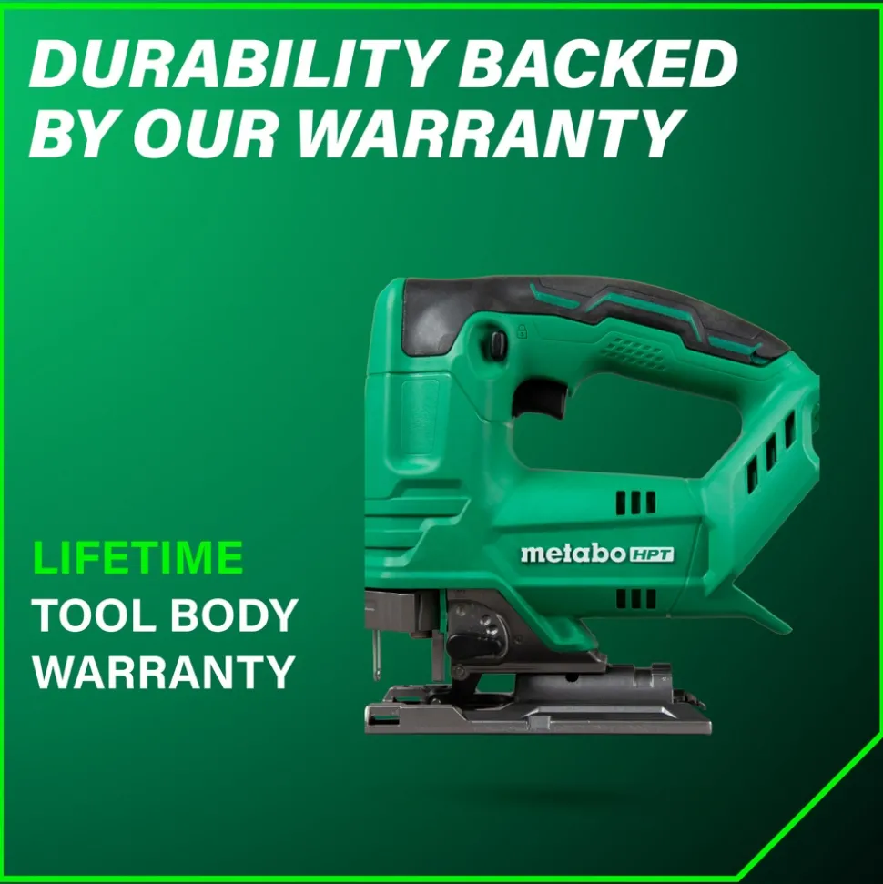 Metabo HPT 18V Lithium-Ion Cordless Jig Saw (Tool Only)