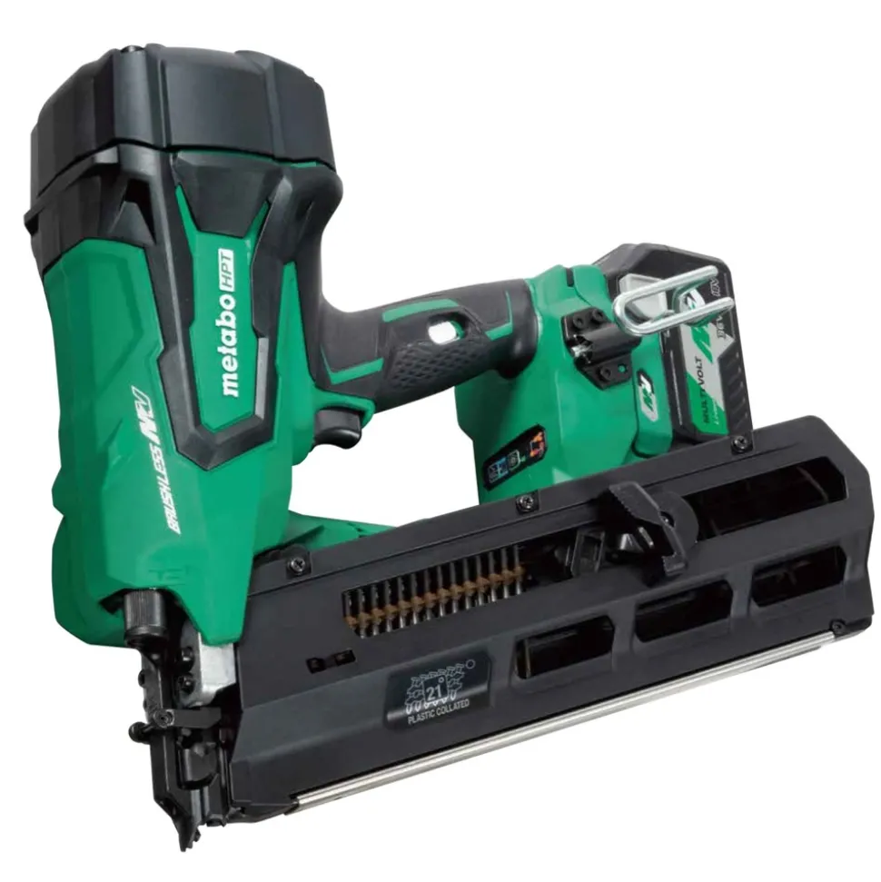 Metabo HPT 36V MultiVolt 3-1/2 in. Cordless Paper Strip Framing Nailer Kit (2.5 Ah)