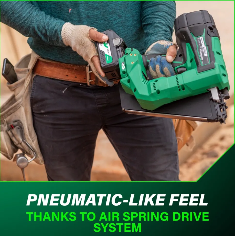 Metabo HPT 36V MultiVolt 3-1/2 in. Cordless Paper Strip Framing Nailer Kit (2.5 Ah)