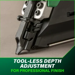 Metabo HPT 36V MultiVolt 3-1/2 in. Cordless Paper Strip Framing Nailer Kit (2.5 Ah)