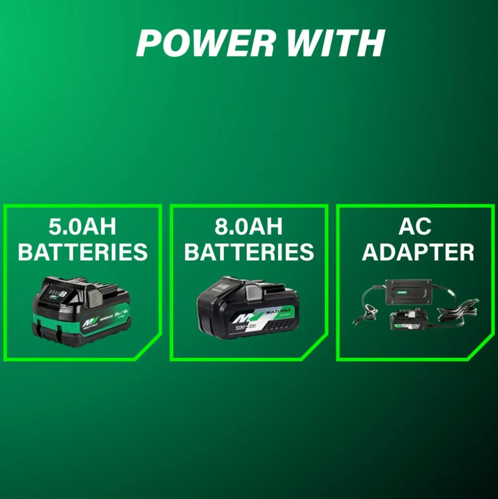 Metabo HPT 36V MultiVolt 3-1/2 in. Cordless Paper Strip Framing Nailer Kit (2.5 Ah)