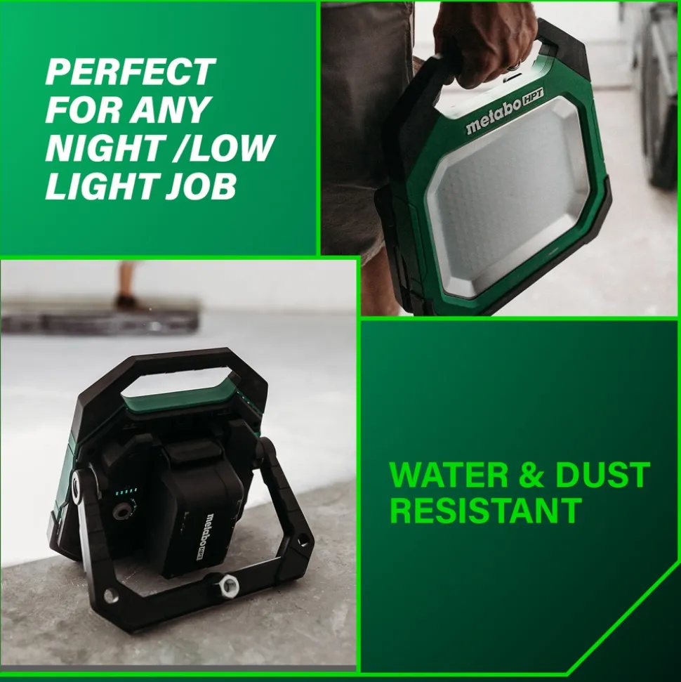 Metabo HPT 18V MultiVolt 10000 Lumen Lithium-Ion Cordless LED Work Light (Tool Only)