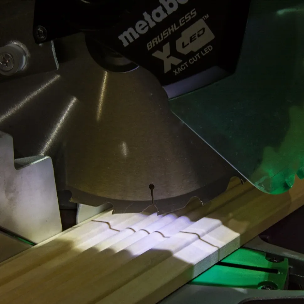 Metabo HPT 18V MultiVolt Brushless Lithium-Ion 10 in. Cordless Single Bevel Miter Saw (Tool Only)