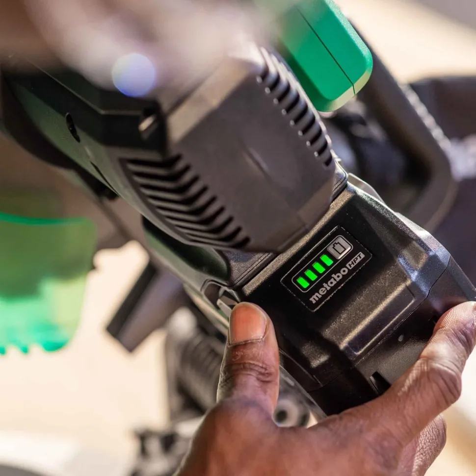 Metabo HPT 18V MultiVolt Brushless Lithium-Ion 10 in. Cordless Single Bevel Miter Saw (Tool Only)