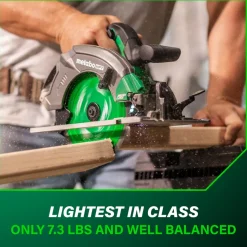 Metabo HPT 18V MultiVolt Brushless Lithium-Ion 7-1/4 in. Cordless Circular Saw (Tool Only)