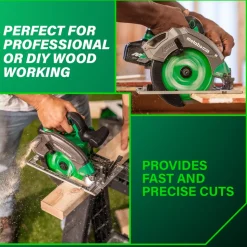 Metabo HPT 18V MultiVolt Brushless Lithium-Ion 7-1/4 in. Cordless Circular Saw (Tool Only)