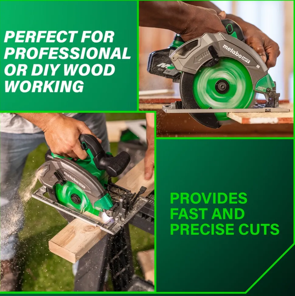 Metabo HPT 18V MultiVolt Brushless Lithium-Ion 7-1/4 in. Cordless Circular Saw (Tool Only)