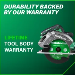 Metabo HPT 18V MultiVolt Brushless Lithium-Ion 7-1/4 in. Cordless Circular Saw (Tool Only)